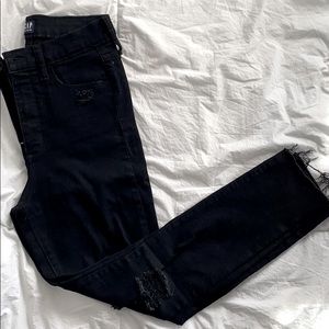 Gap black denim